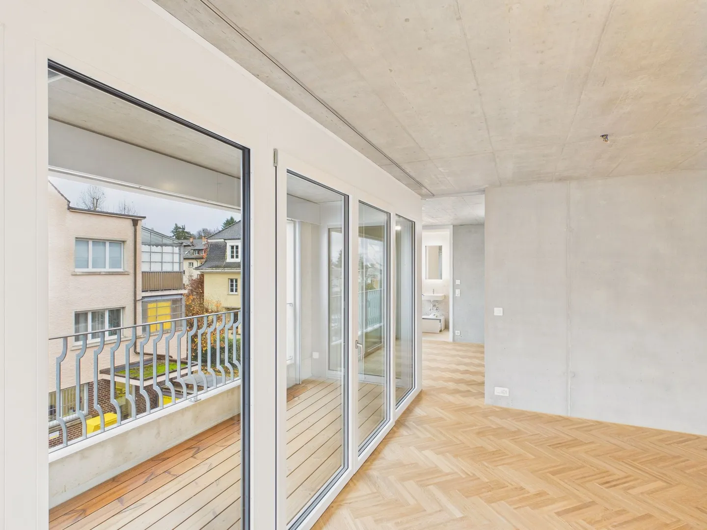 Appartamento moderno di 2,5 stanze nella migliore posizione di Basilea - Prima occupazione! - Foto 4 di 11