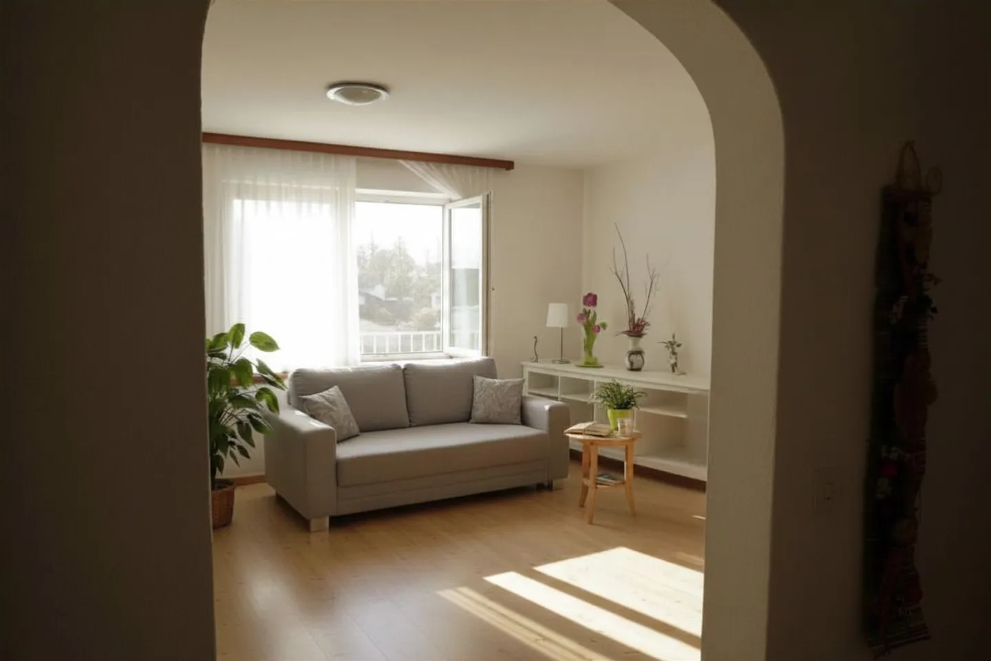 Charmante Wohnung mit Bergblick - Foto 4 von 9