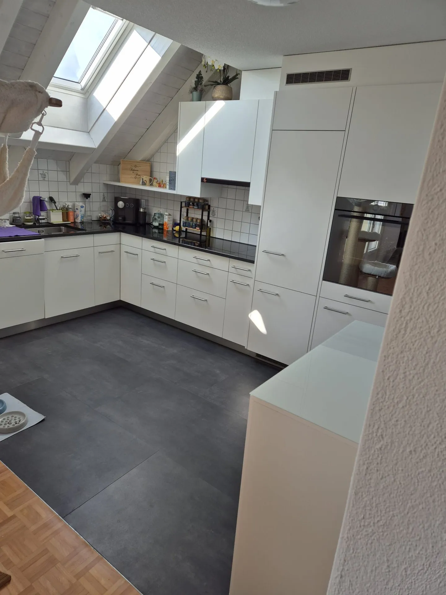 Ampio appartamento attico con 4,5 stanze e balcone soleggiato, Wängi - Foto 4 di 11