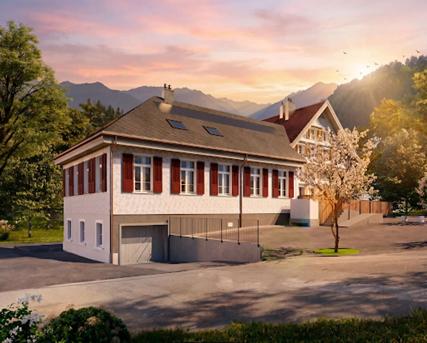 Bright 3.5-room ground floor apartment with balcony (EG Saal) - Photo 1 of 7