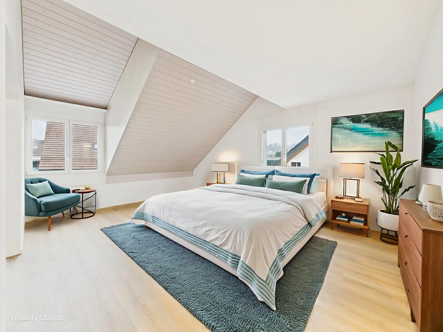 Moderne doppelstöckige 5.5 Zimmer-Maisonette-Wohnung, 180m² - Photo 11 sur 13