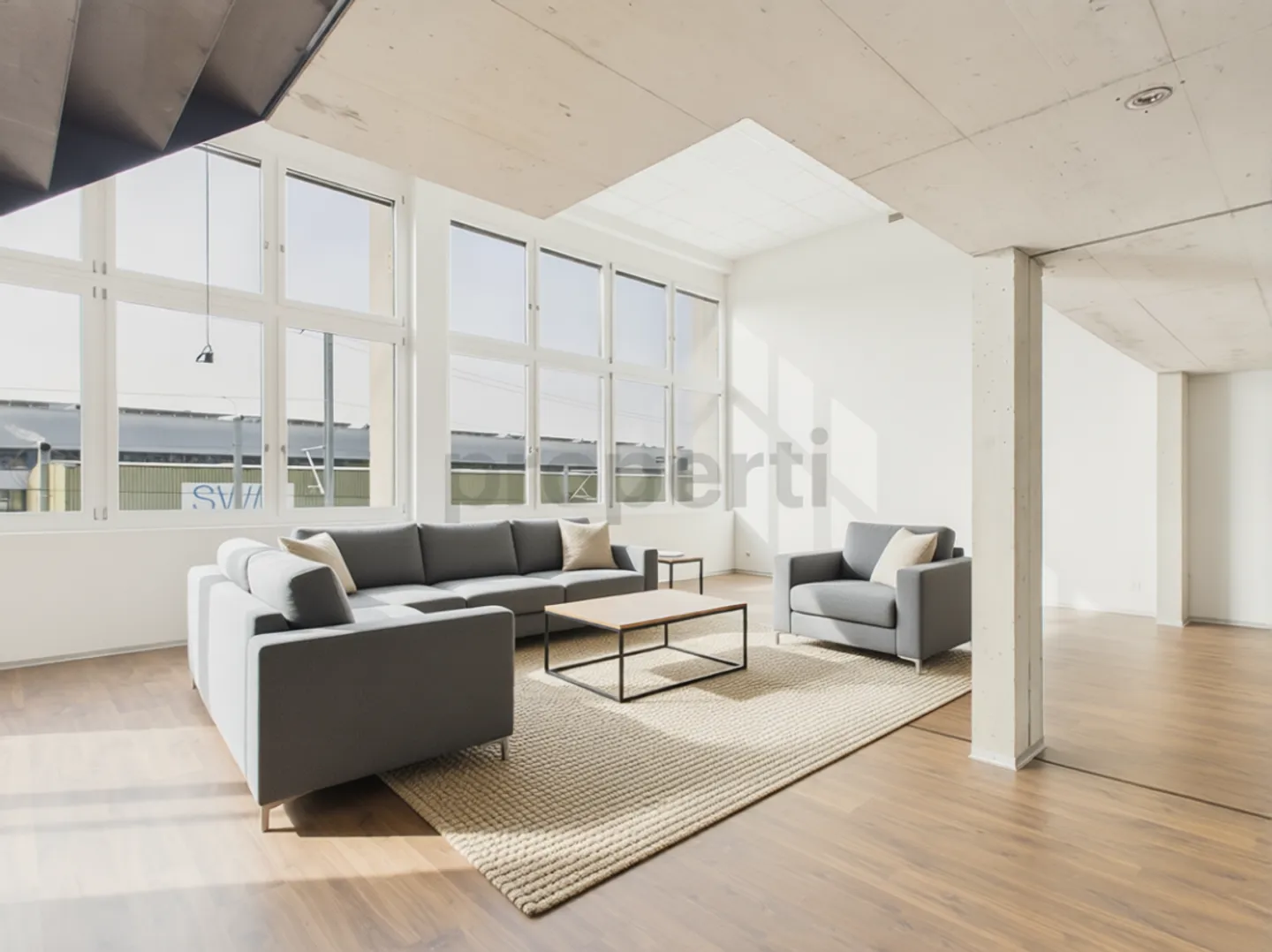 Geräumige Loft-Wohnung mit Balkon - Foto 6 von 13