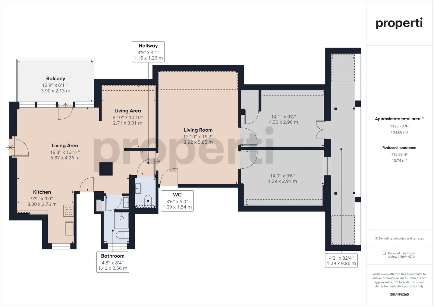 Gemütliches 4.5 Zimmer Attique in Neuenhof - Foto 12 von 13