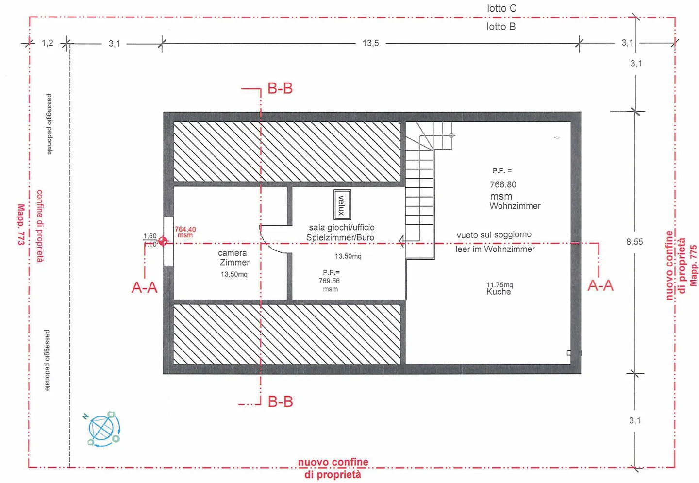 NOUVELLE CONSTRUCTION À FAIDO - MAISON INDIVIDUELLE 4,5 PIÈCES AVEC JARDIN ET VUE SUR LA MONTAGNE - Photo 5 sur 12