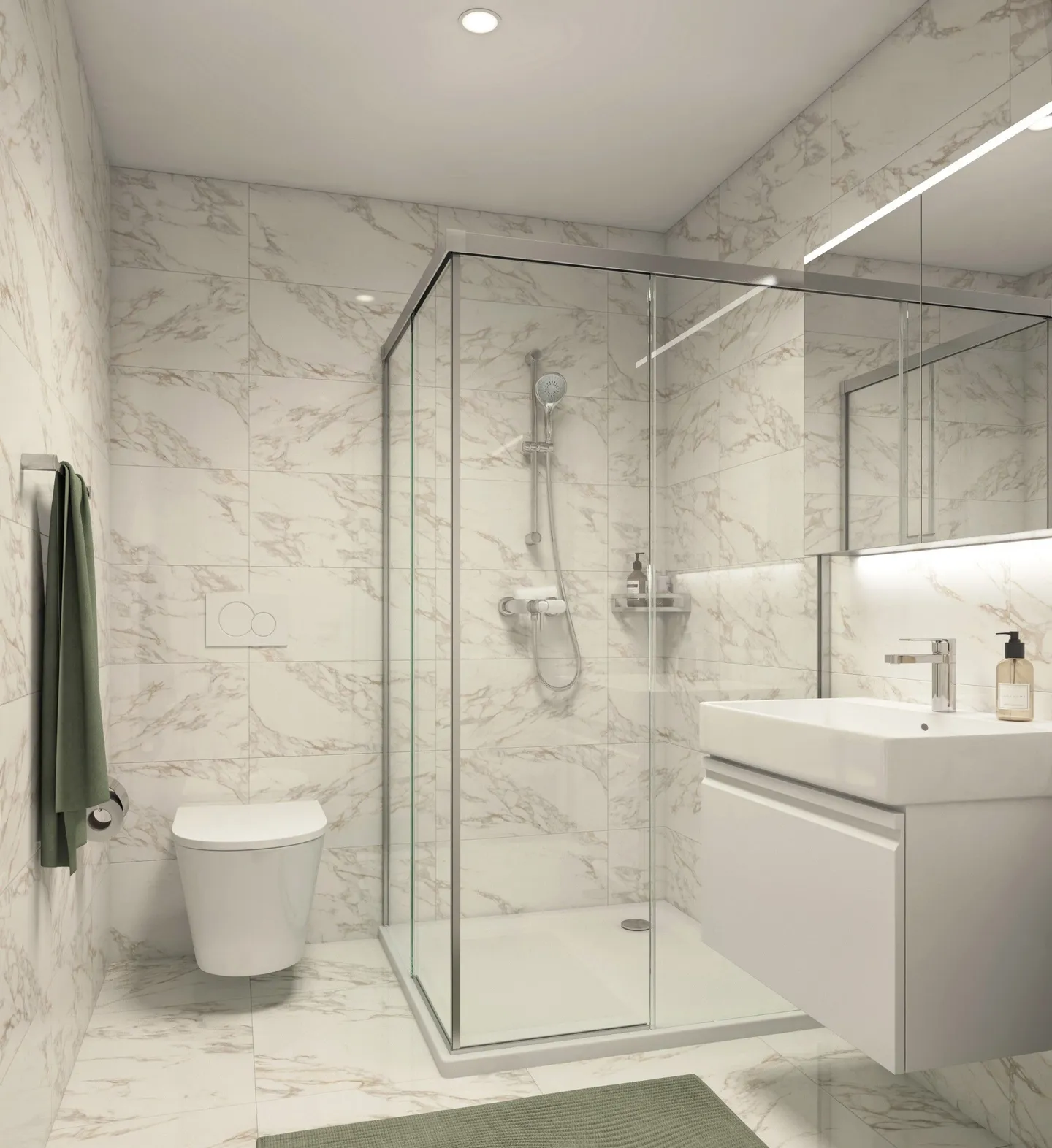 Helle und moderne 4.5-Zimmer Wohnung in Grenchen - Neubau 2024 - Foto 9 von 10