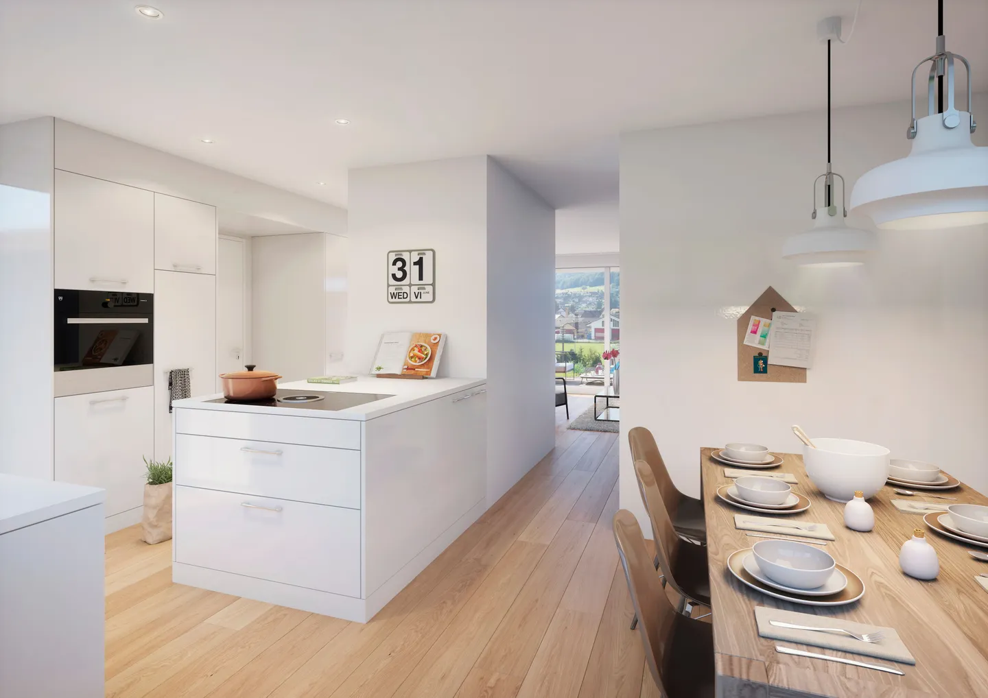 Exclusive 5.5-room new-build semi-detached house with two parking spaces - Photo 5 of 6