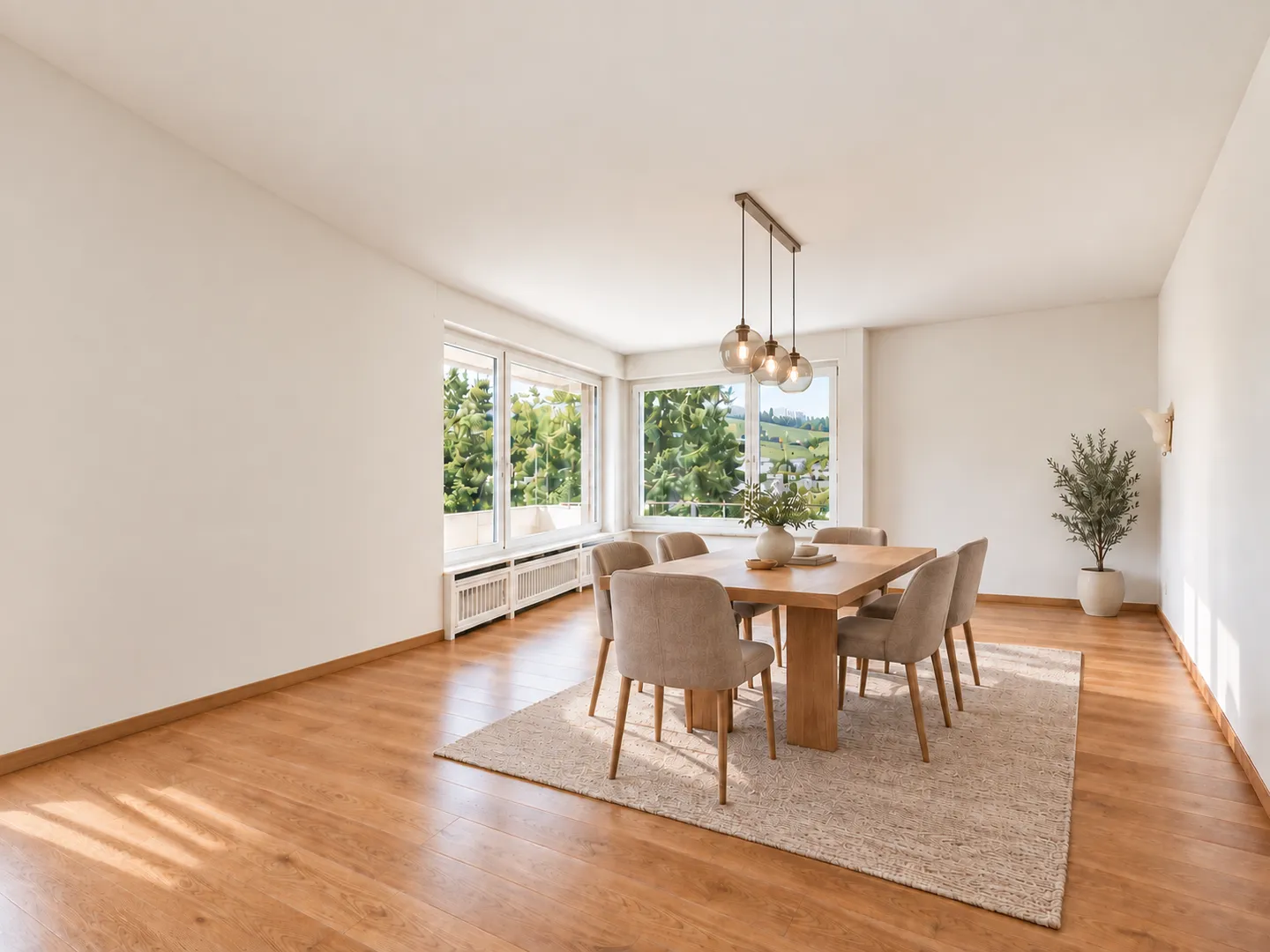 Traumhafter Garten mit Pergola und Fernsicht, Garage und Aussenparkplatz - Photo 2 sur 11