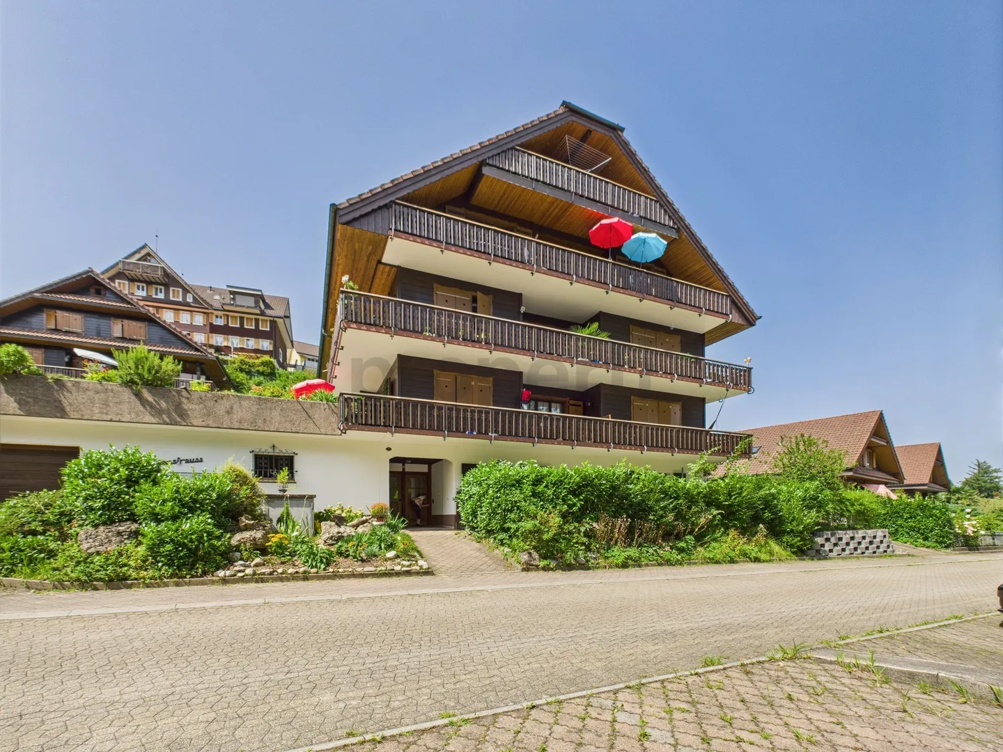 Maisonette spaziosa di 6,5 stanze con vista a Meierskappel - Foto 12 di 13