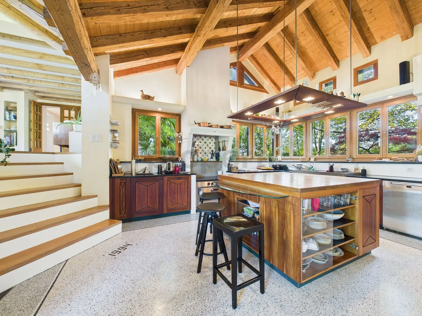 Maison de campagne idyllique avec vue sur le lac et les montagnes - Photo 5 sur 13