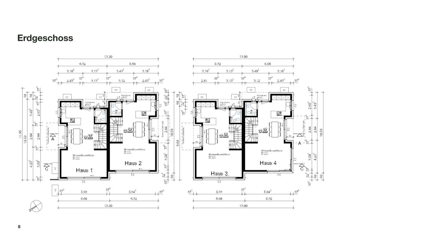 Neubau 2026 - Modernes 5.5-Zimmer Reihenhaus mit familienfreundlicher Lage, Büttikon - Foto 9 von 13