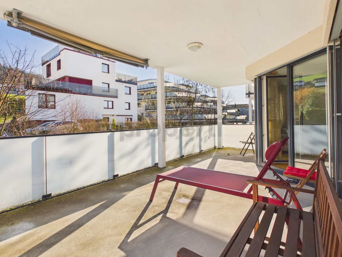 Elegante 2.5-Zimmer-Möblierte Wohnung mit Balkon, Ebikon - Foto 7 von 9