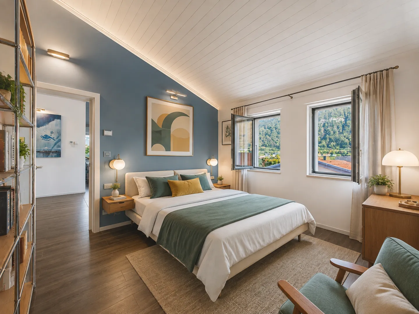 Bright single-family villa with 5.5 rooms in Riva San Vitale, TI - Photo 8 of 13