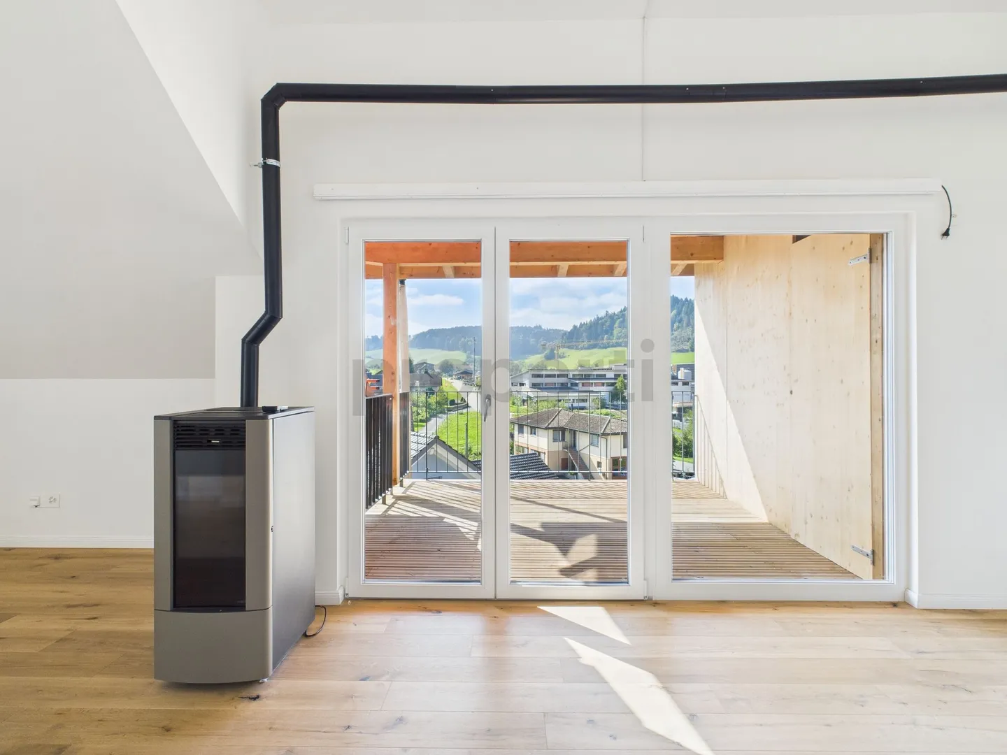 Charming new apartment in the attic in Grossdietwil - modern, rural & unique - Photo 1 of 13