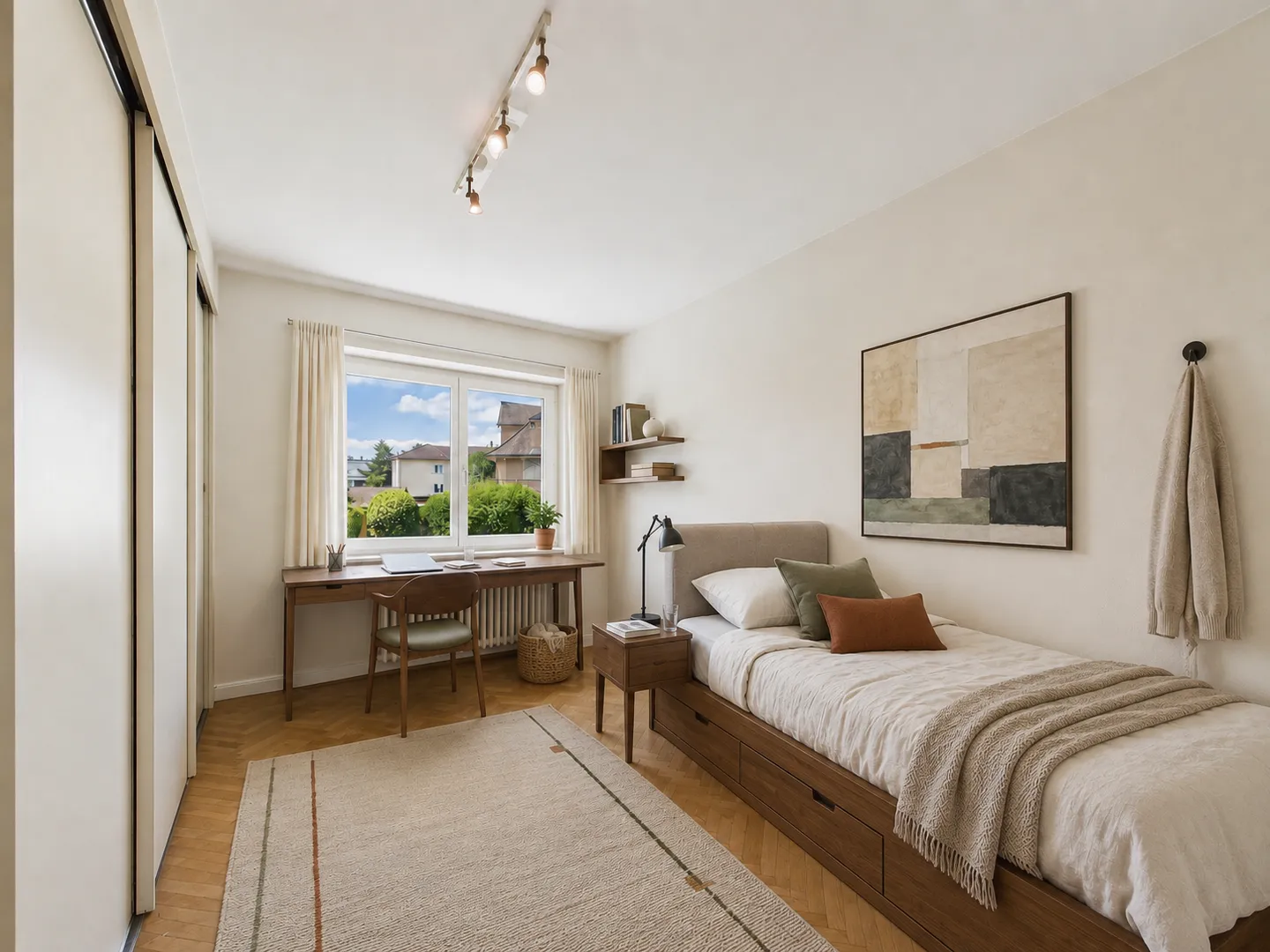 Central residential location, spacious balcony and best connections near the train station - Photo 6 of 10