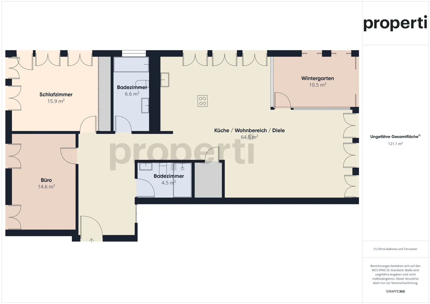 Dreamlike 3.5 Room Garden Apartment - Photo 12 of 13