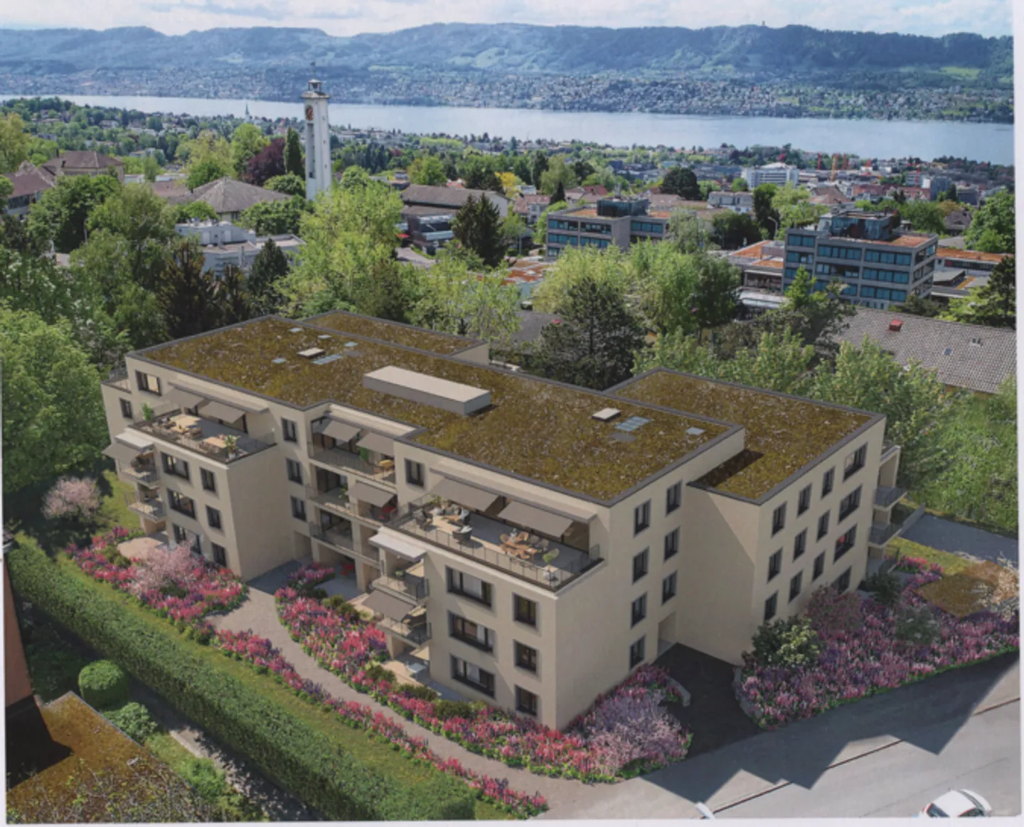 Residential jewel with large loggia and modern comfort in Zurich-Witikon - Photo 1 of 9