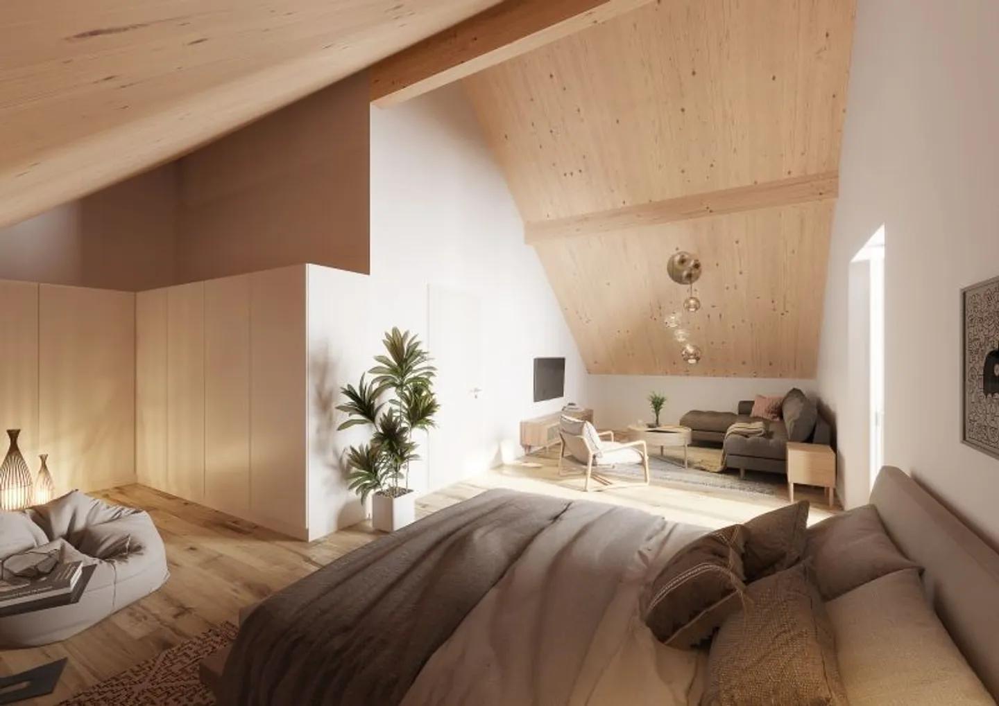 Modern 5.5-Room Duplex House with Beautiful Garden and Covered Patio, Hüttlingen - Photo 6 of 13