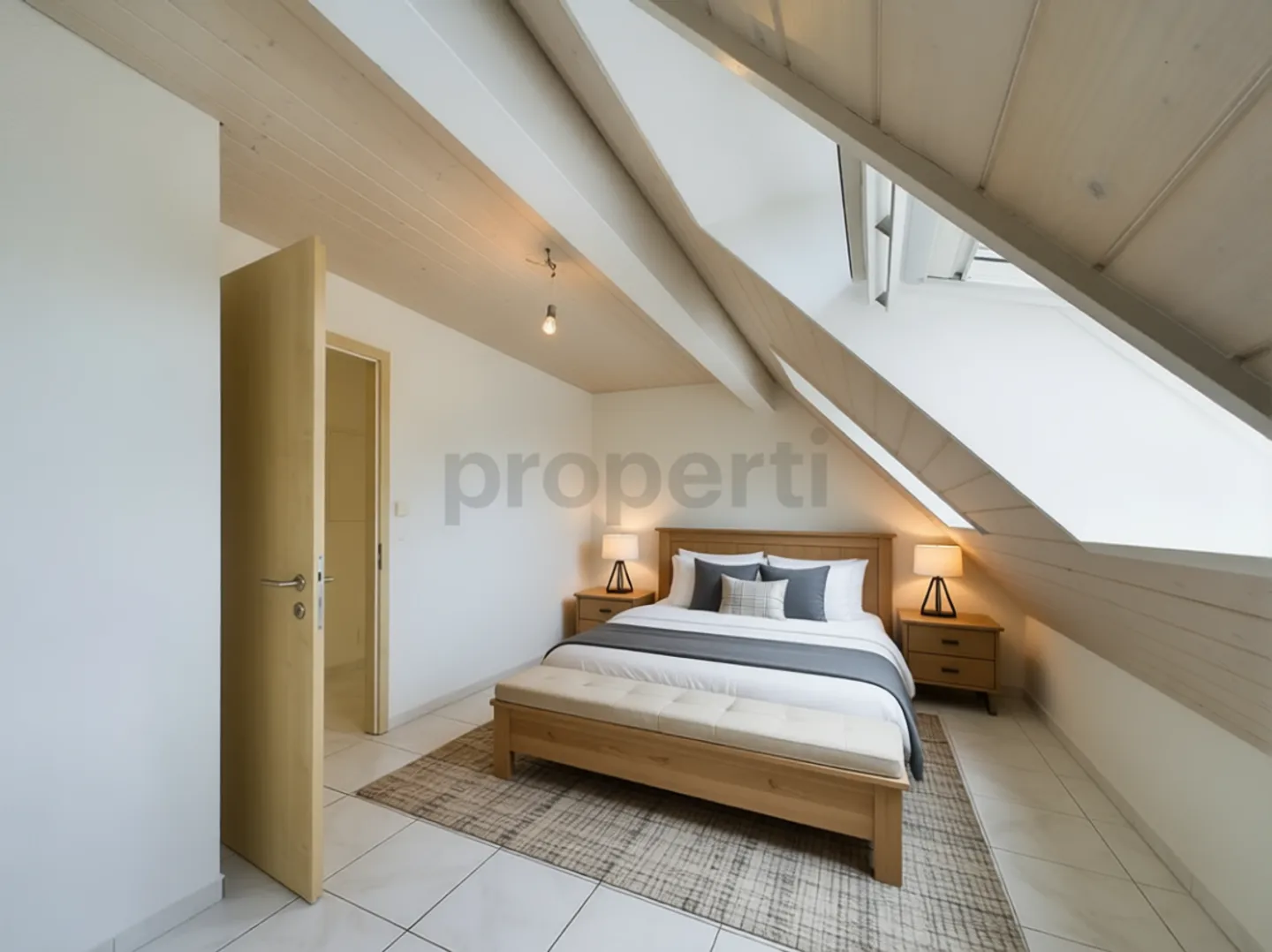 Moderno attico di 2,5 stanze con balcone, Grindel - Foto 6 di 10