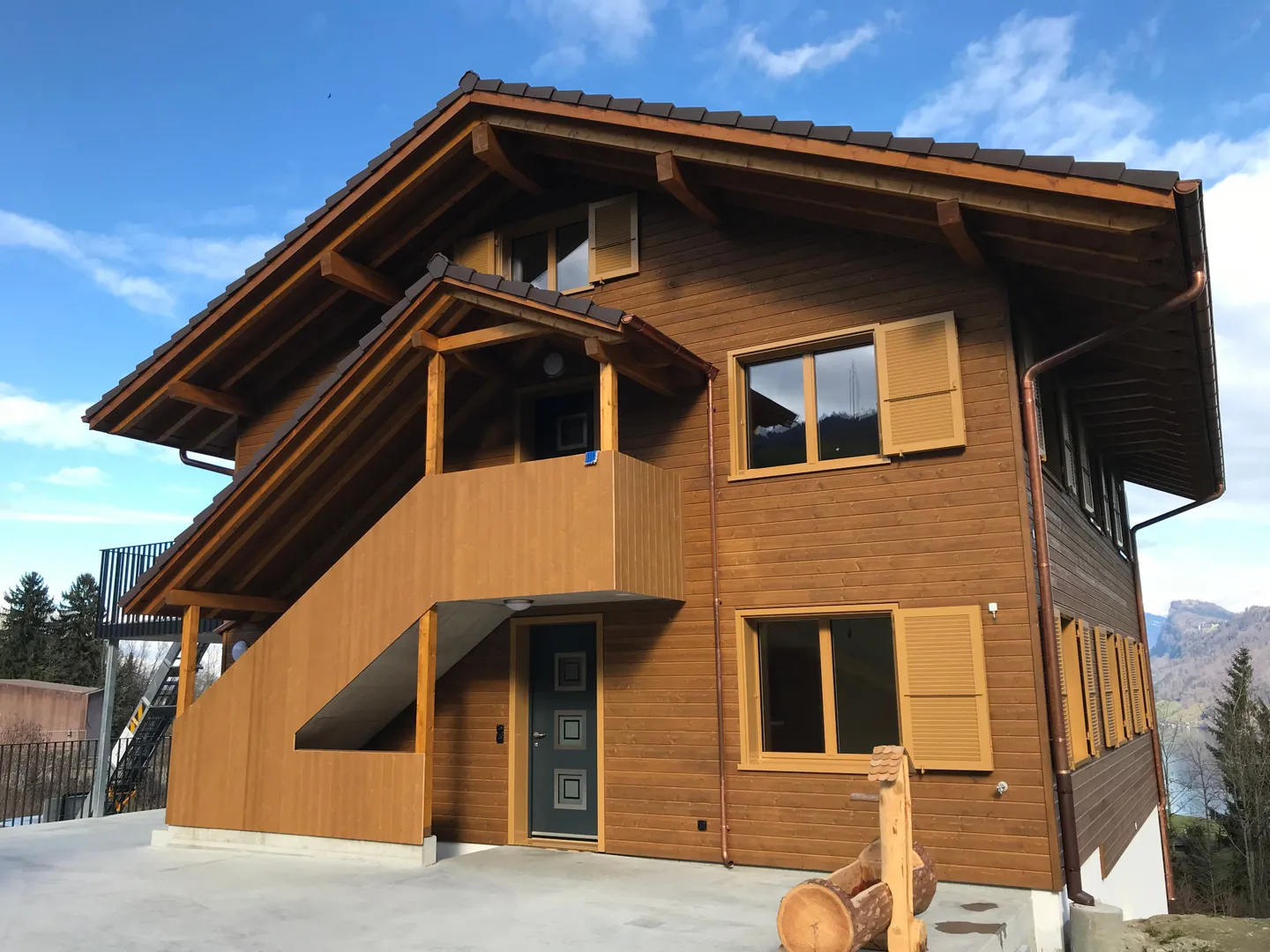 Schöne Aussicht, ländliche Idylle und eigener Carport - Foto 5 von 7