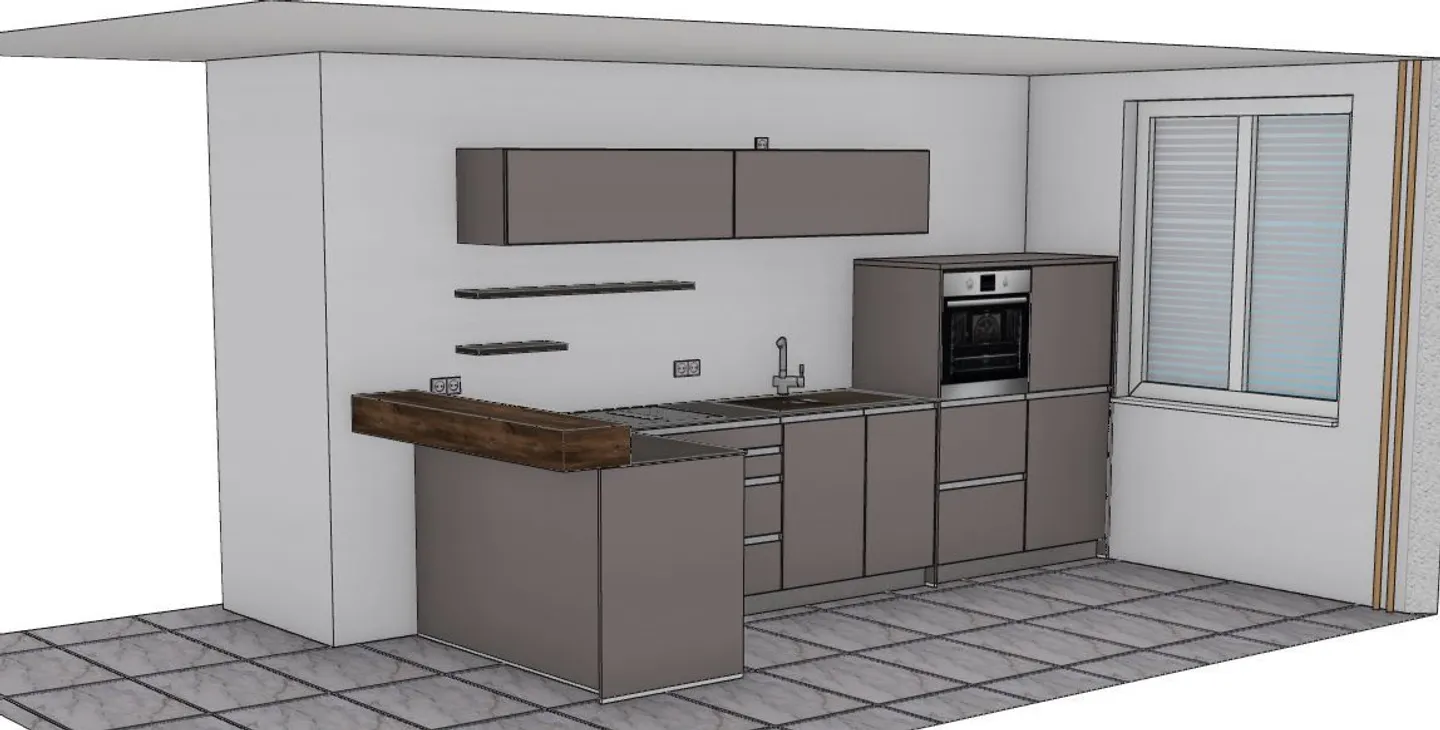 Sonnige 2.5-Zimmer-Wohnung mit Idylle in Luchsingen - Foto 7 von 12