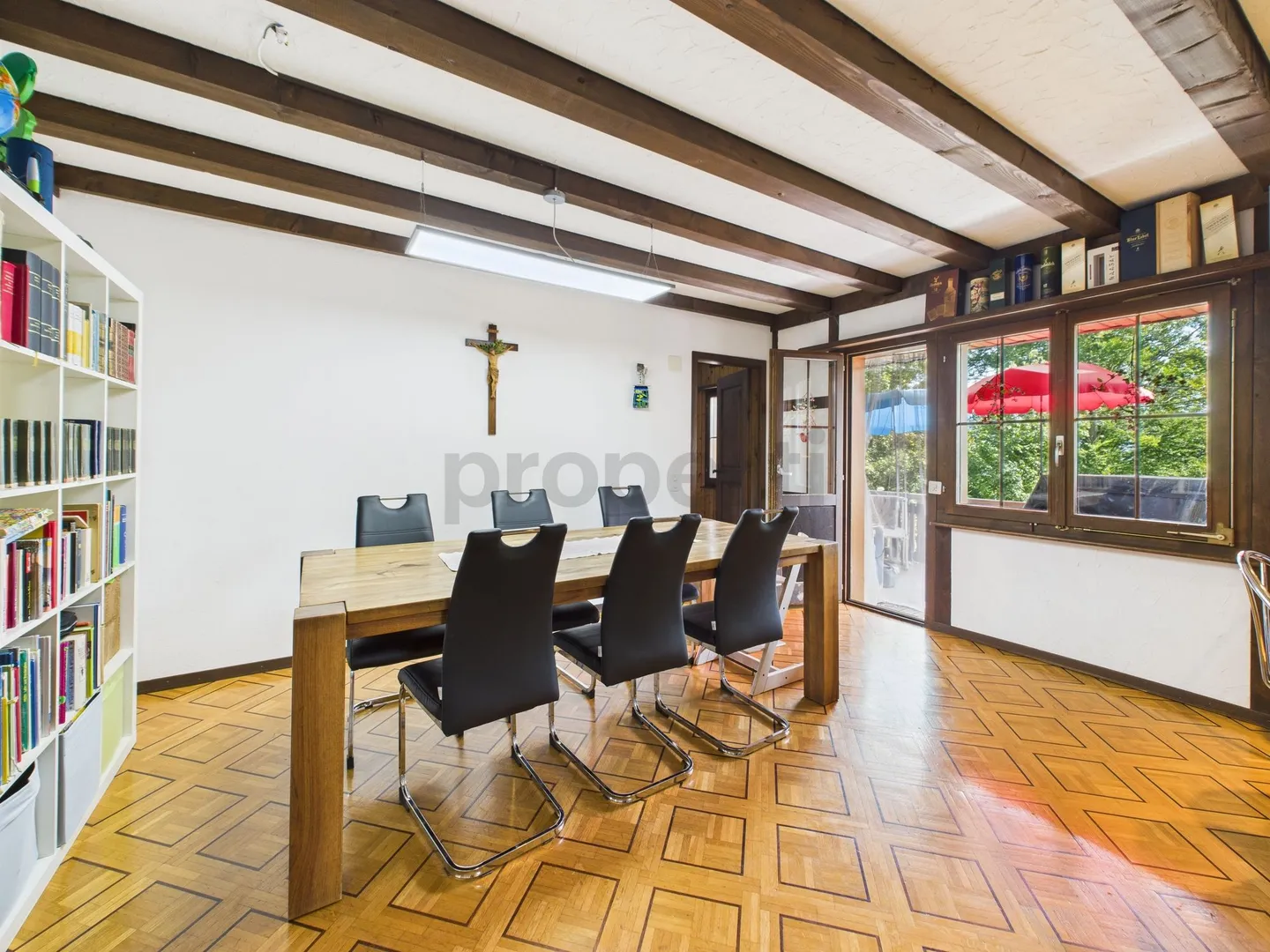 Maisonette spaziosa di 6,5 stanze con vista a Meierskappel - Foto 4 di 13