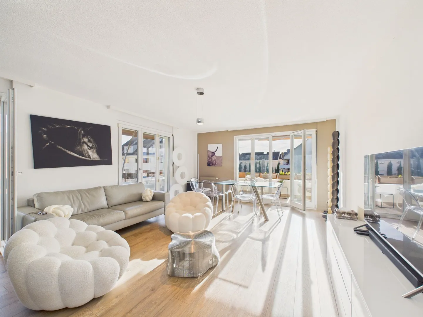 Appartement exclusif de 4.5 pièces à Prangins  Confort, modernité et situation idéale - Foto 1 von 12