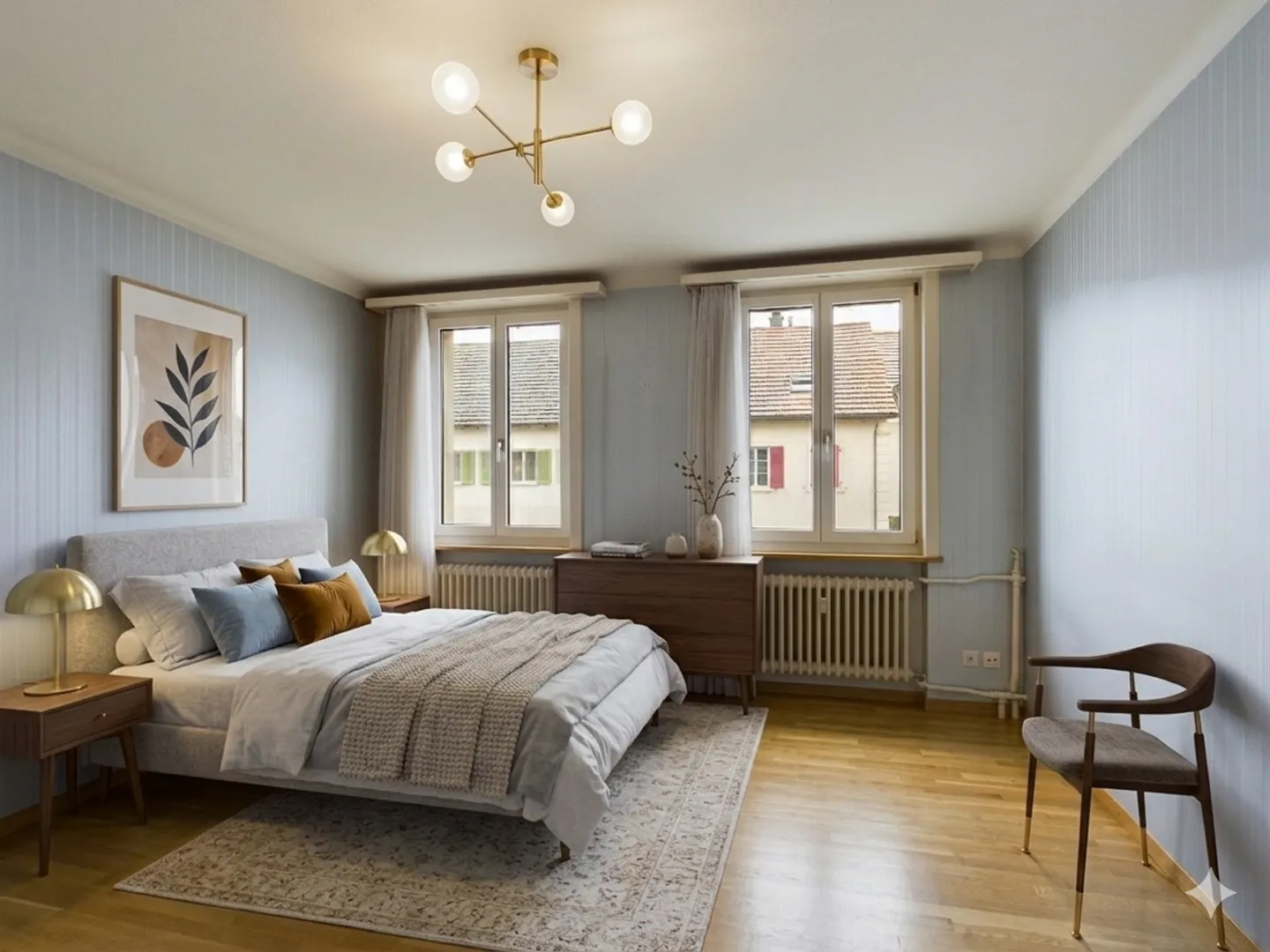 Charming 5.5-room terraced house in rural surroundings - Photo 5 of 11
