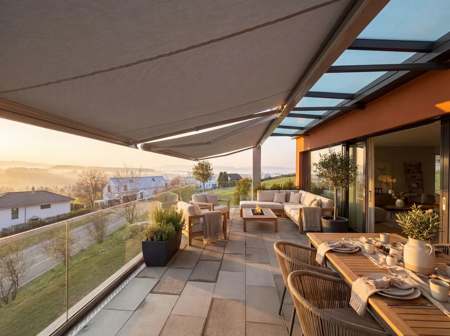 Familientraum in Zumikon  Sonnige 5.5 Zimmer Maisonette mit Bergblick und garantiert unverbaubarer Aussicht - Foto 4 di 11