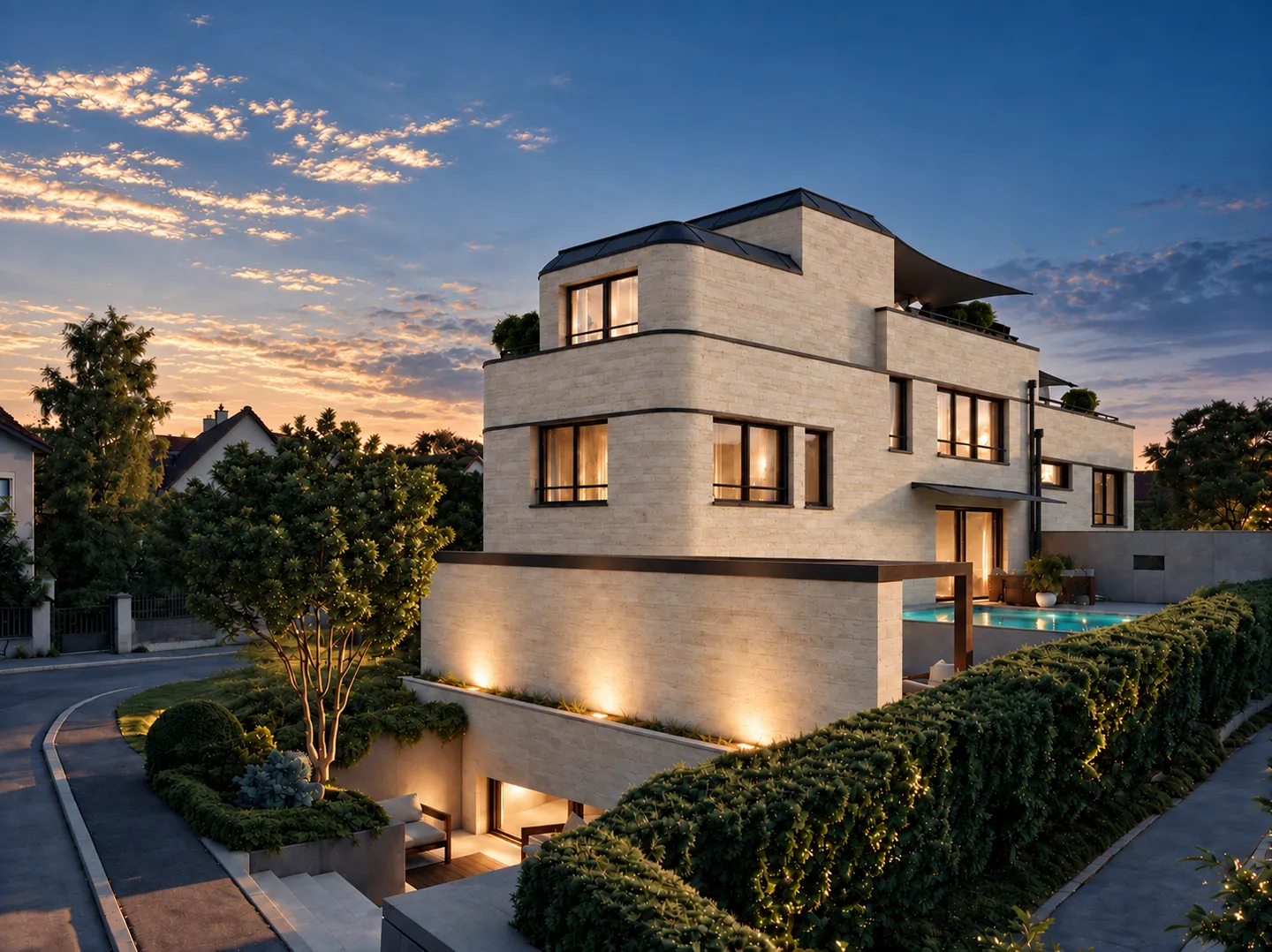 Kilchberg's Split-Level Highlight: Luxury House with Pool, Smart Home & Maximum Wow Effect - Photo 1 of 8
