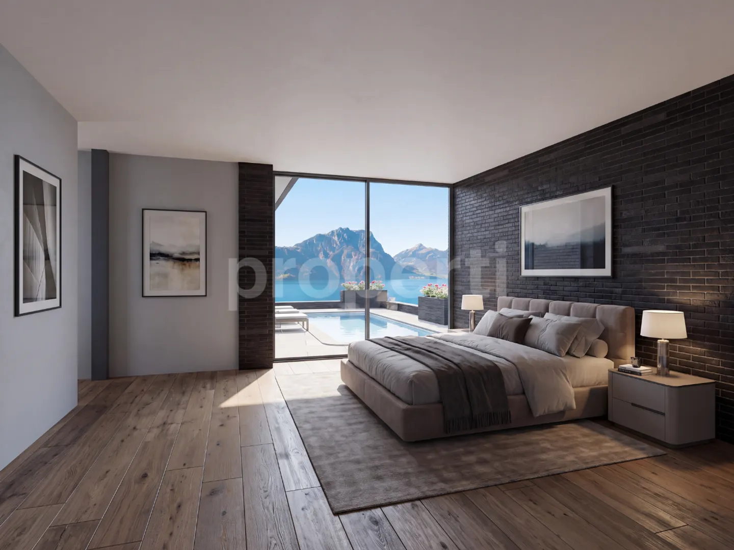 Vespera Terrasse I · 5.5 Zimmer, Seesicht, Infinitypool · Neubau in Weggis - Photo 5 of 13