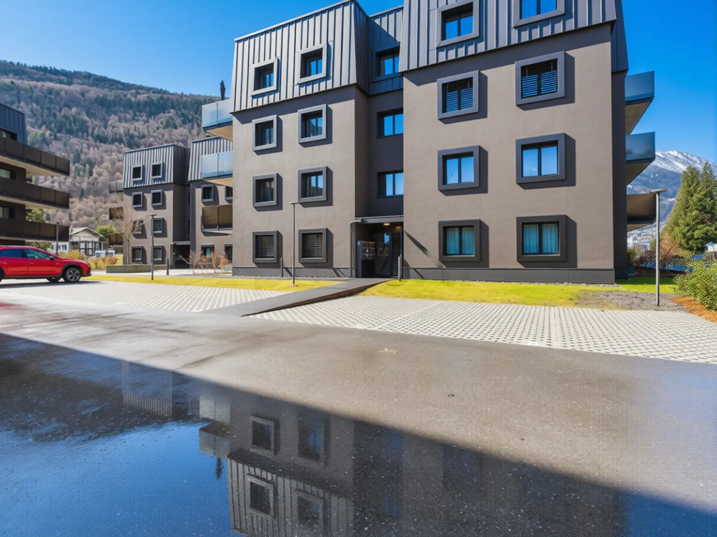Moderno appartamento 3.5 locali con terrazza privata a Martigny - Foto 1 di 13