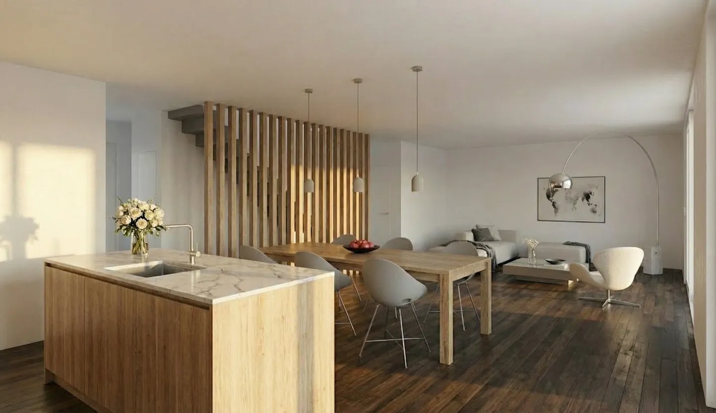 Charmante moderne Reihenhaus in einer ruhigen Familiengegend - Foto 4 von 7