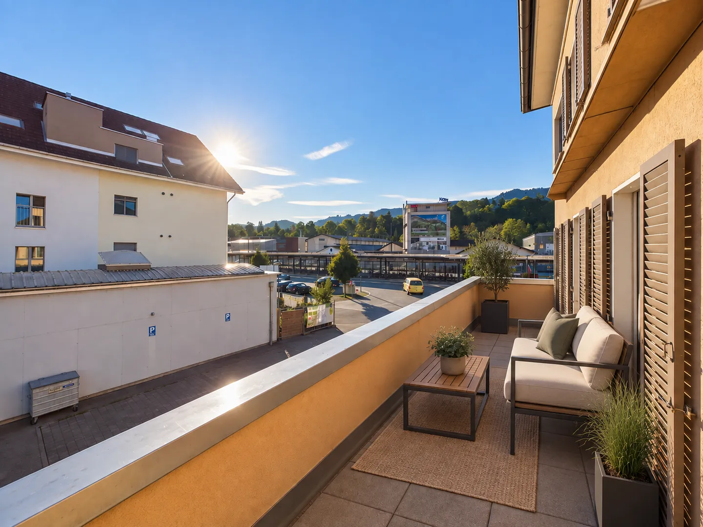 Vue douce à Schüpfheim, cinq chambres pour beaucoup d'espace, bâtiment traditionnel rénové avec balcon - Photo 9 sur 11