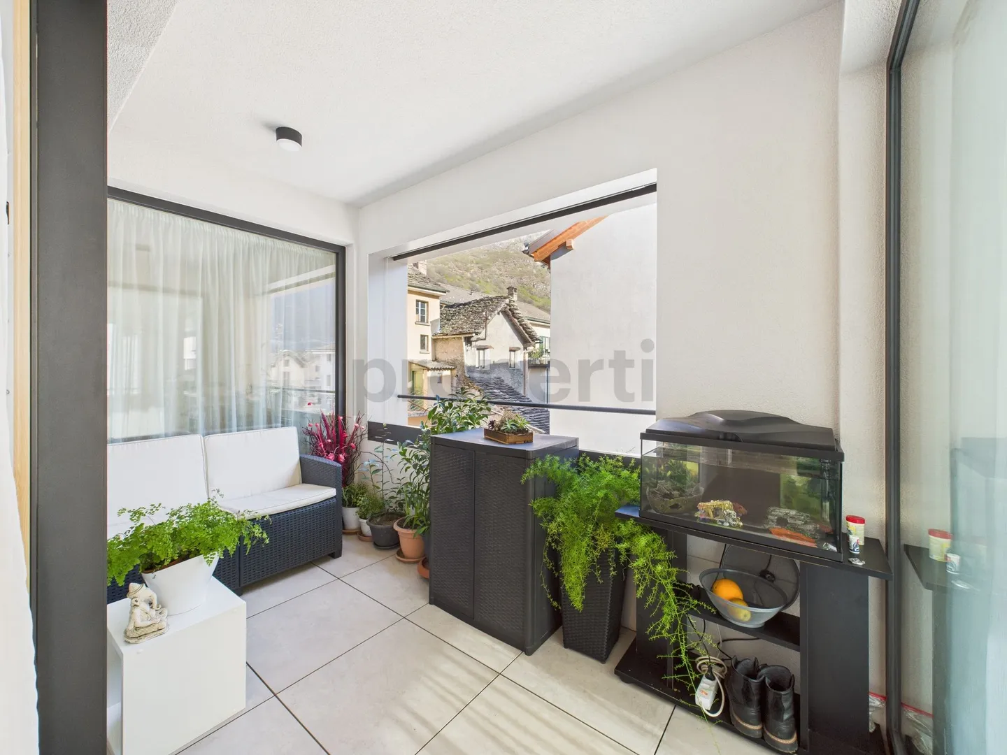 Helles und gemütliches 3,5-Zimmer-Apartment in Biasca - Residenza al Mulino - Foto 11 von 12