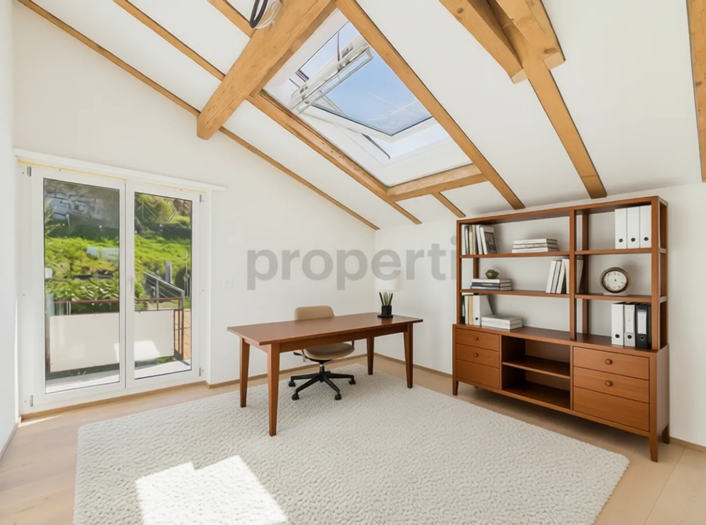 Modern 3.5-room attic apartment with garden seating area and lake view, Bäch SZ - Photo 9 of 13