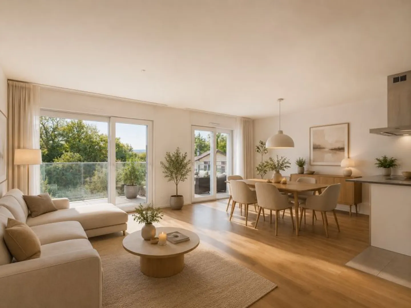 Moderno appartamento di 4.5 locali con balcone soleggiato, Saint-Sulpice - Foto 1 di 13