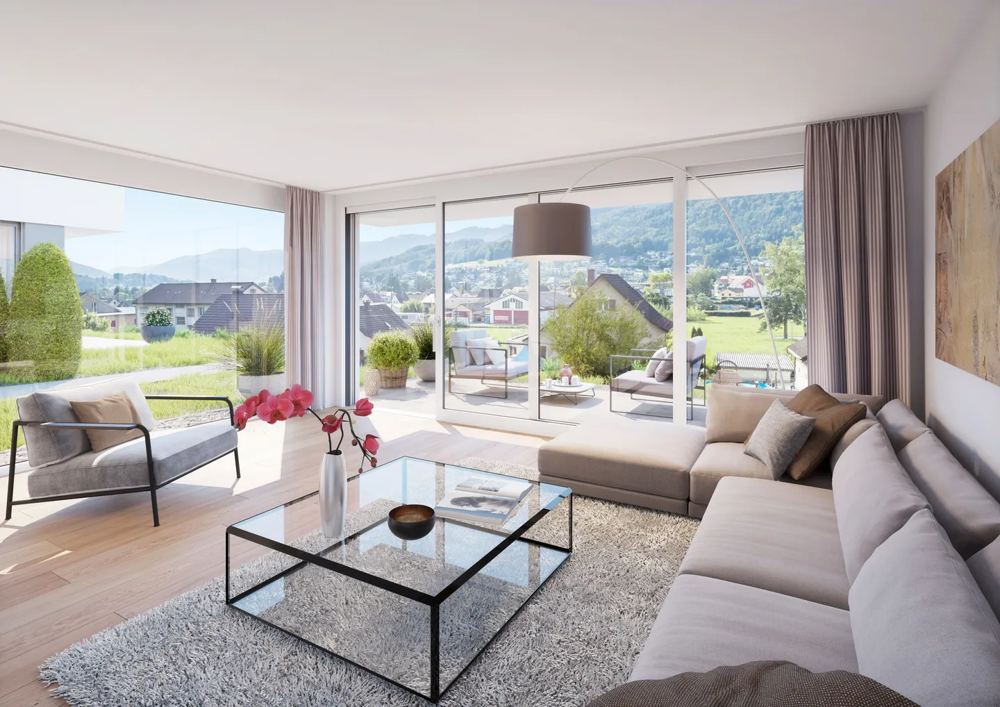 Exclusive 5.5-room new-build semi-detached house with two parking spaces - Photo 4 of 6