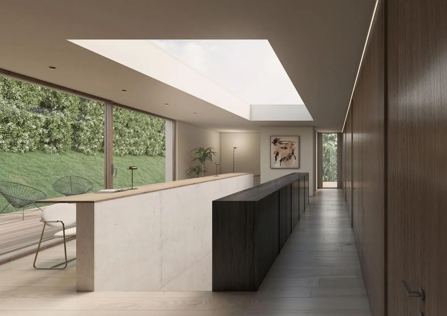 Building plot with breathtaking views of Lake Lugano - Montagnola and Approved Project for a 10-room Villa - Photo 5 of 9