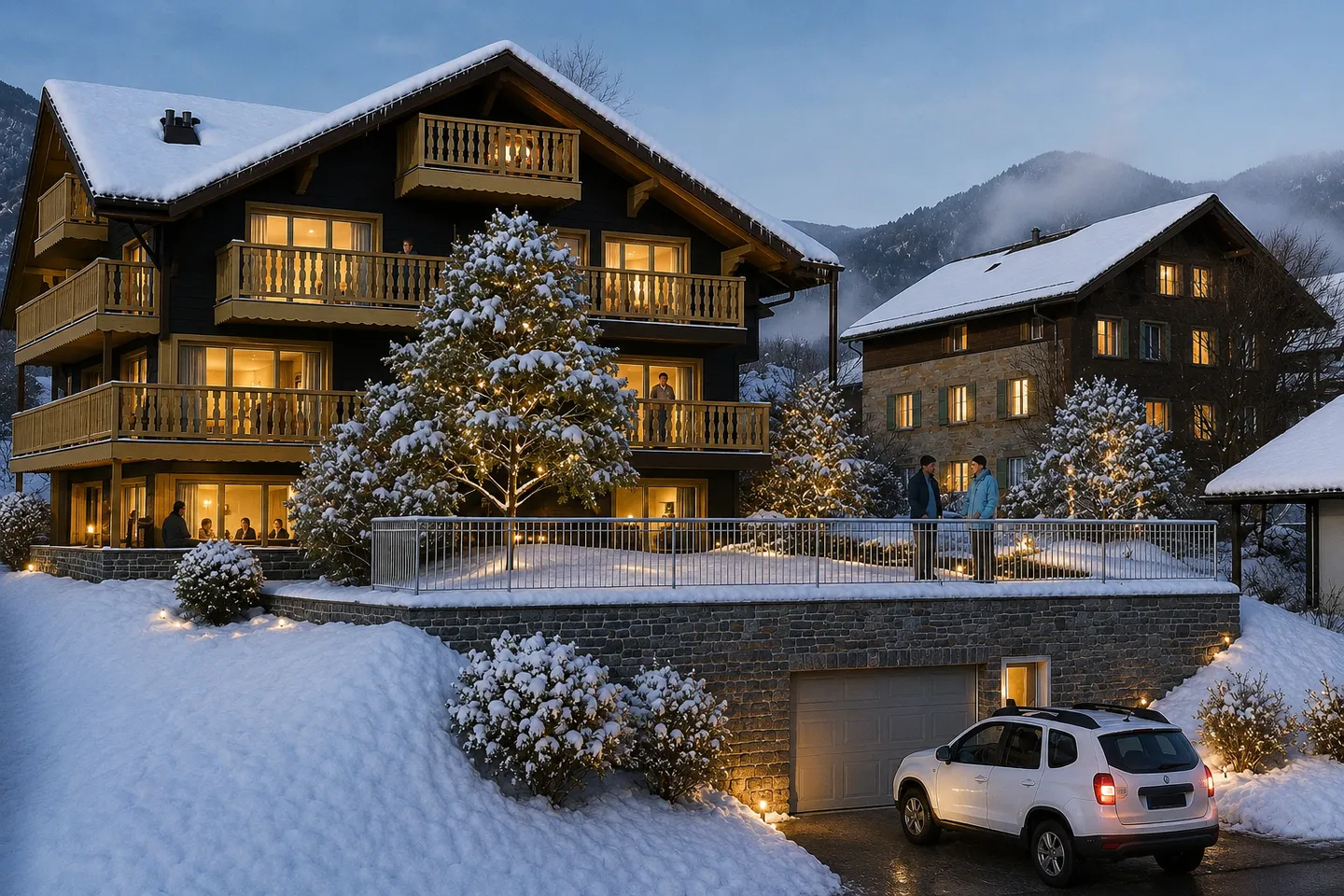 Chalet de charme avec vue alpine - Photo 2 sur 8