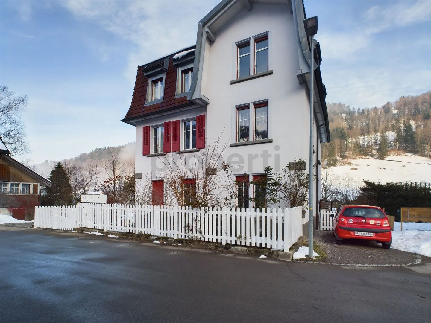 3-Zimmer-Wohnung mit Gartensitzplatz in ruhiger Lage in Brunnadern - Photo 2 of 7