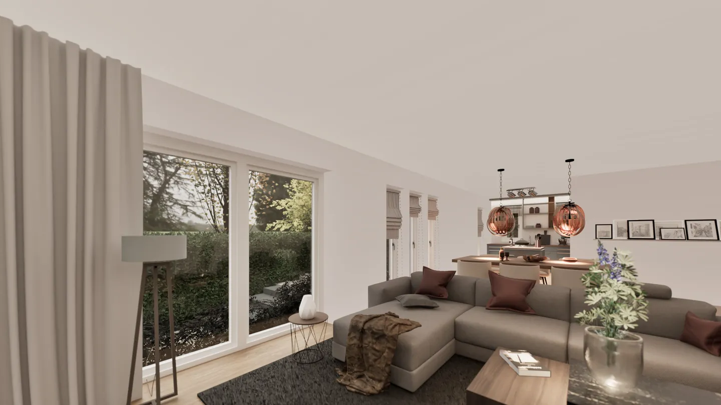 Moderna casa duplex di 4,5 locali con finiture di alta qualità e bella vista a Sant'Antonino - Foto 2 di 9