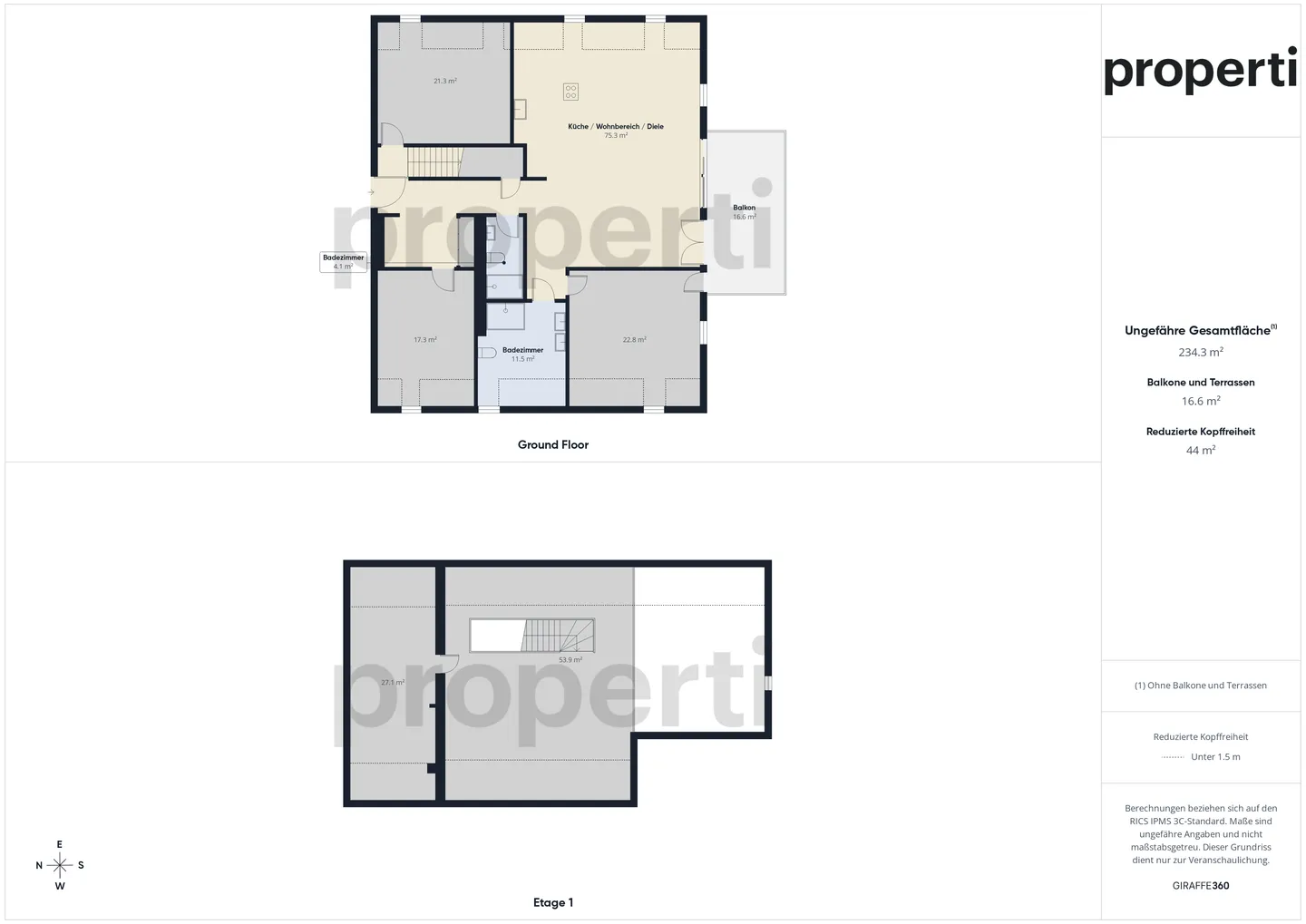 Modern 5.5-room maisonette with balcony, Zunzgen - Photo 8 of 9