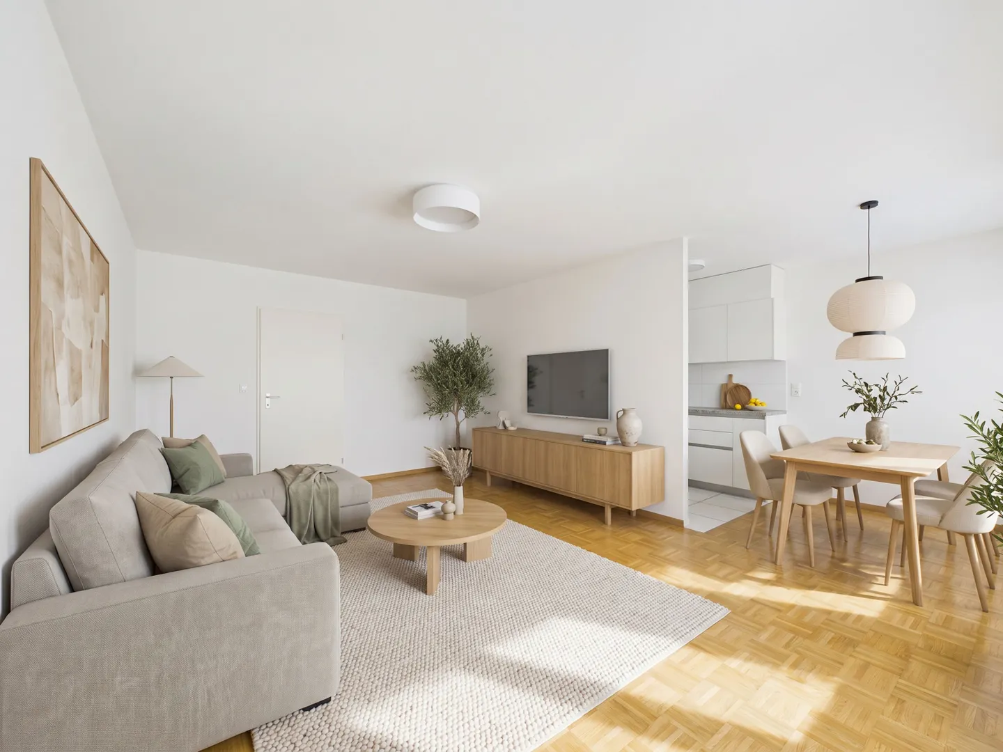 Modern 3.5-room apartment in a central location in Basel - Photo 1 of 9