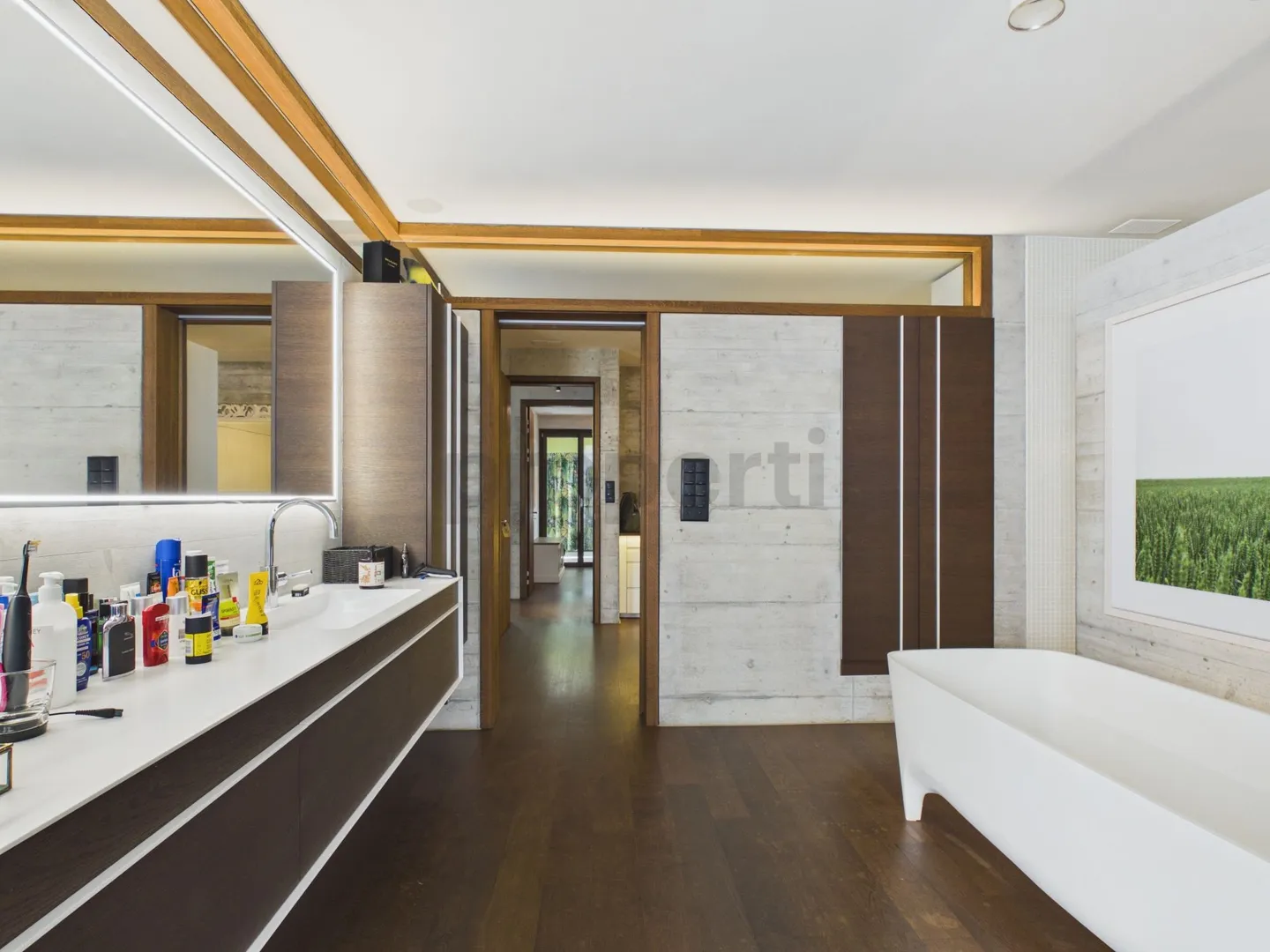 Exklusive Terrassenwohnung mit Blick ins Grüne und auf die Limmat, eine Oase mit privatem Pool und grosszügigen Räumlichkeiten - Photo 8 sur 13