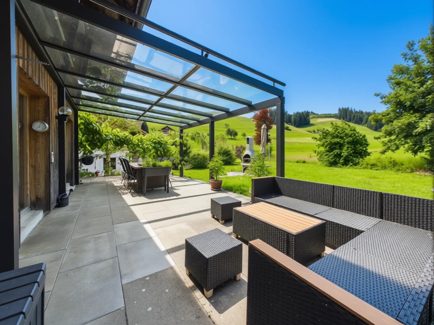 Casa unifamiliare esclusiva e moderna con molto comfort e vista non ostacolata - Foto 12 di 13