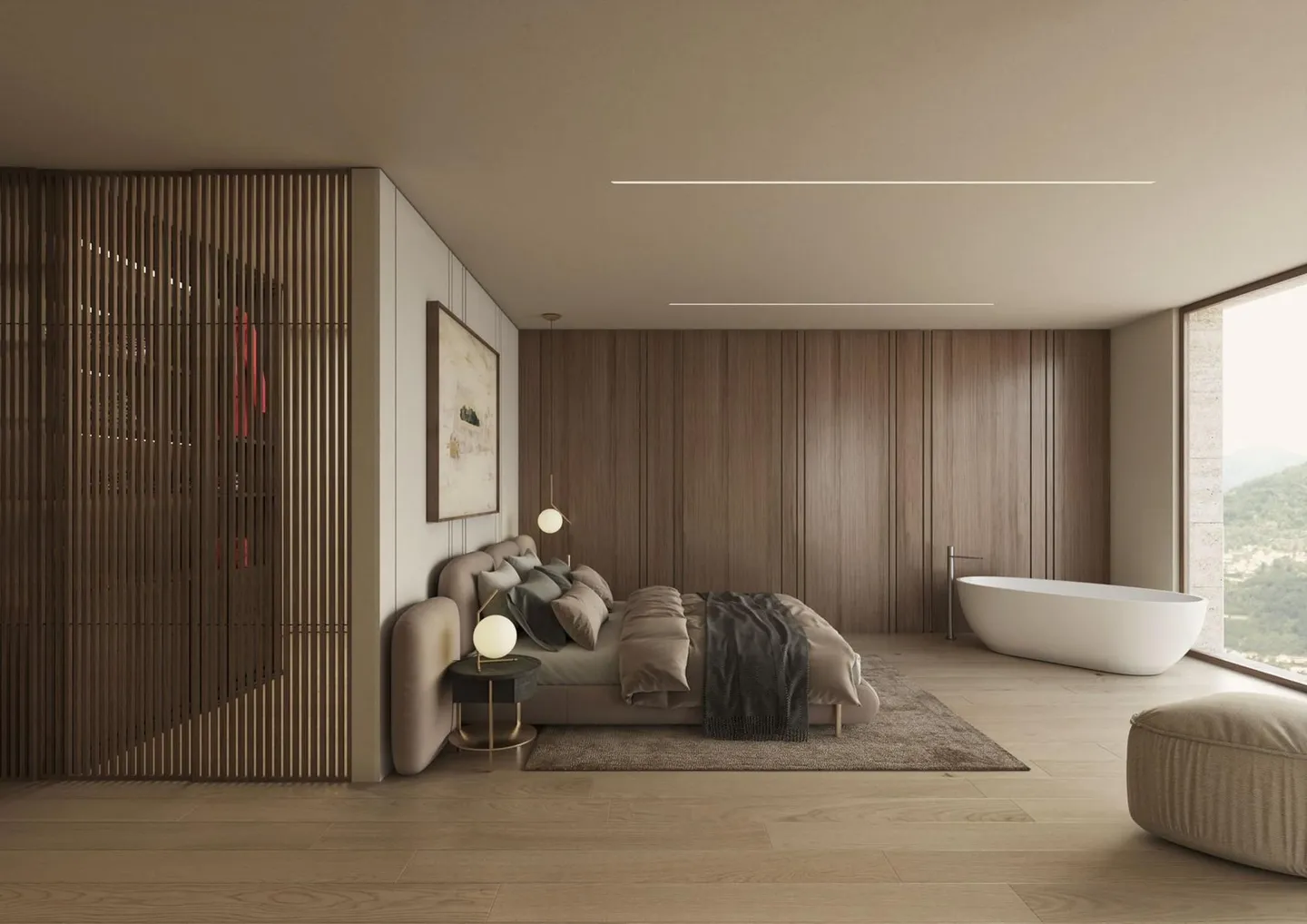 Building plot with breathtaking views of Lake Lugano - Montagnola and Approved Project for a 10-room Villa - Photo 6 of 9