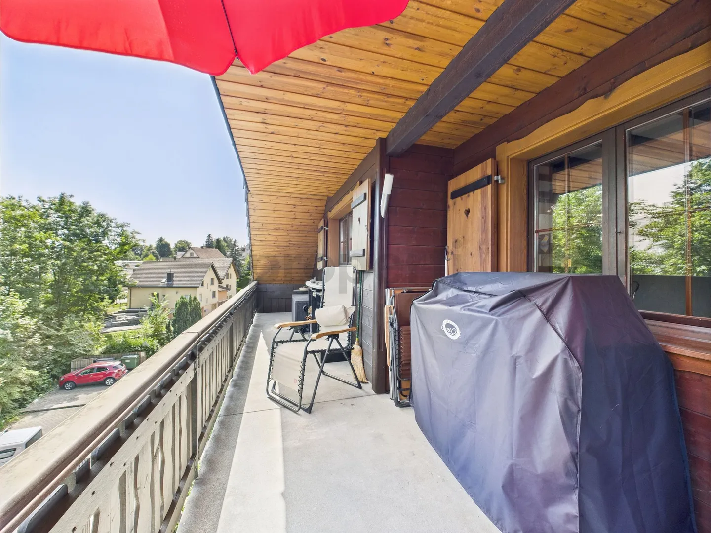 Maisonette spaziosa di 6,5 stanze con vista a Meierskappel - Foto 10 di 13