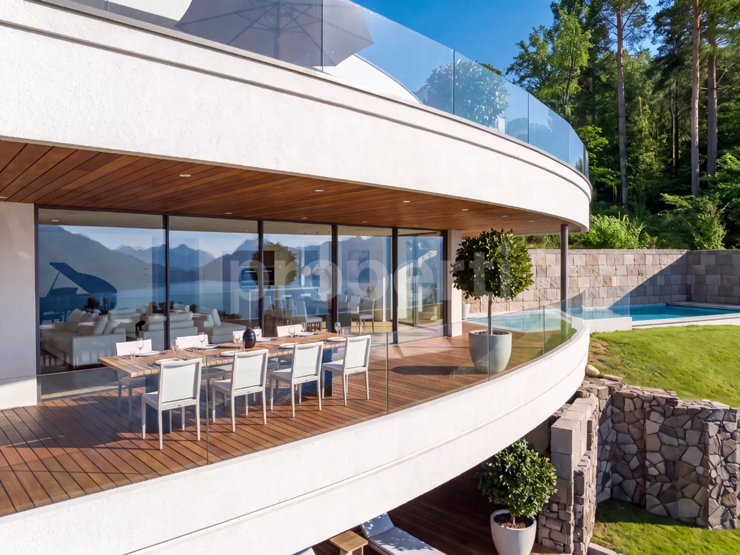 Laurus · Villa, Seesicht, Pool, Attika · Neubau in Weggis - Foto 1 di 13