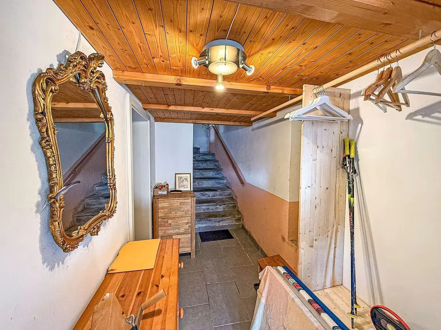 Casa a schiera affascinante a Santa Maria Calanca con vista panoramica - Foto 9 di 13