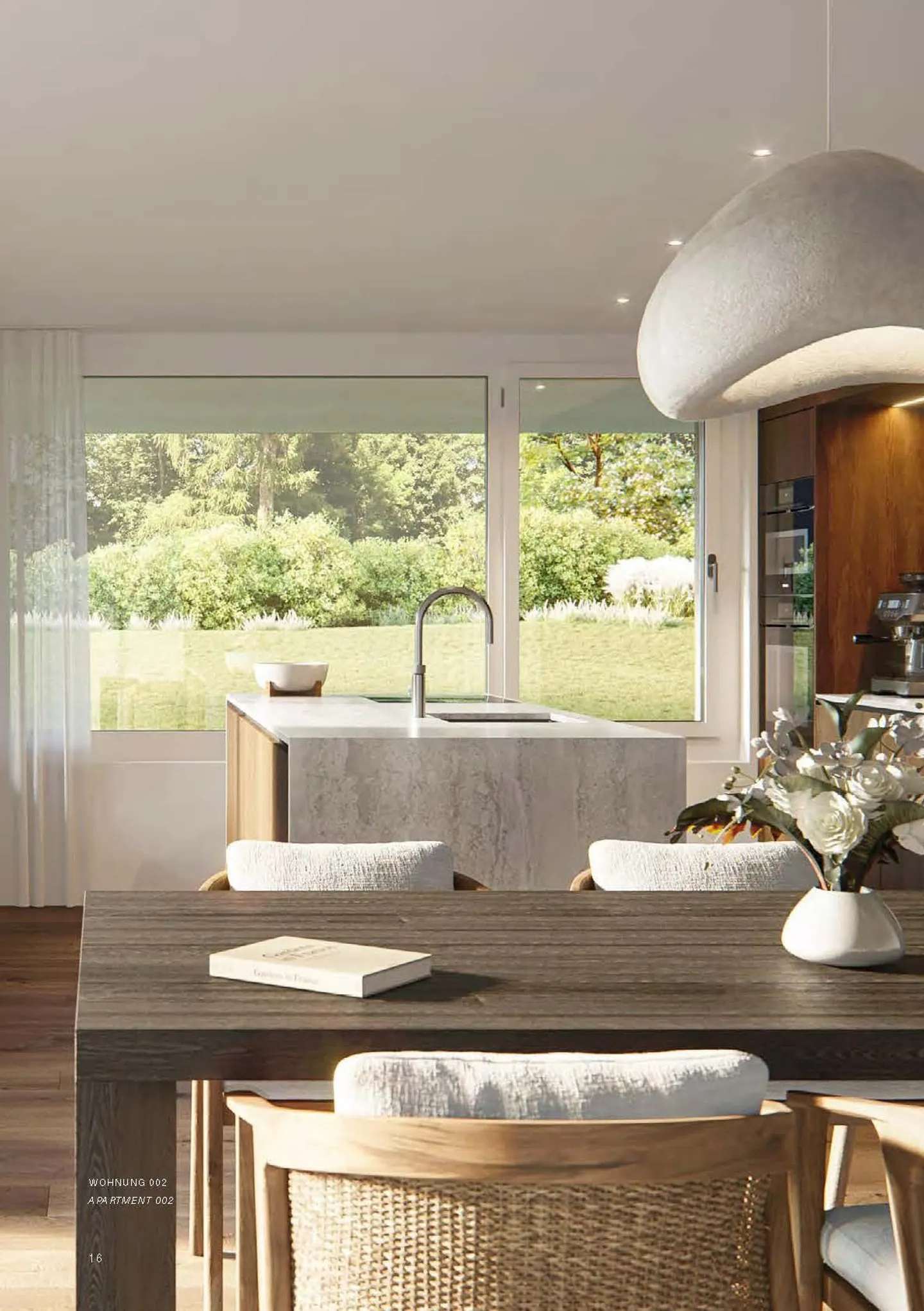 Moderne 4.5-Zimmer Gartenwohnung in Zürich - Neubau - Foto 4 von 9